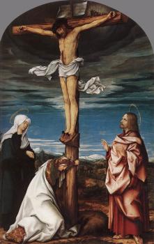 漢斯 佈格邁爾 Crucifix with Mary, Mary Magdalen and St John the Evangelist